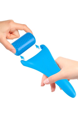 Rouleau à glace facial - Bleu