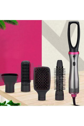 Brosse soufflante avec accessoires BY-812 - Revêtement céramique