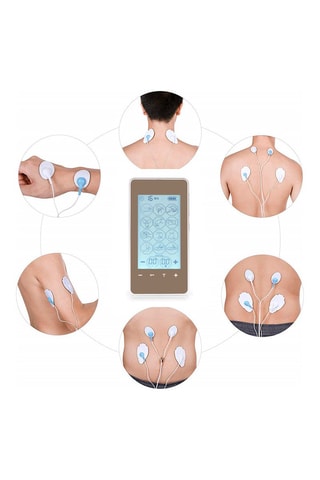 Electrostimulateur musculaire portable - Blanc