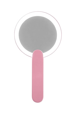 Miroir pliant lumineux à LED - Rose