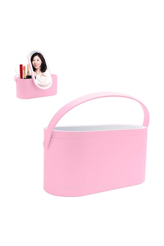 Miroir lumineux à LED et boîte de rangement 