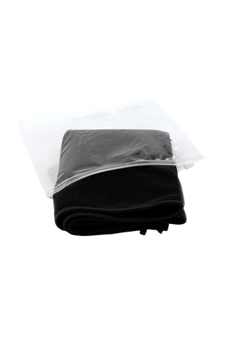 Serviette microfibre absorbante  -  Noir