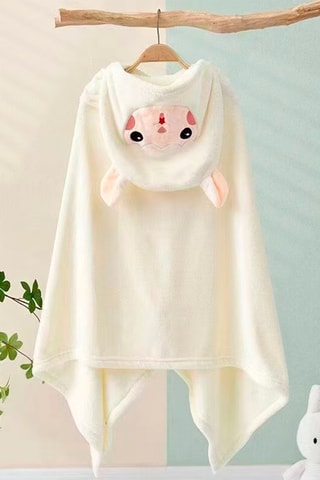 Cape de bain polaire - Blanc