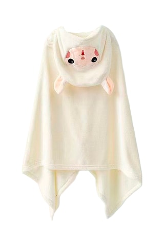 Cape de bain polaire - Blanc