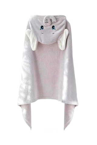 Cape de bain polaire - Gris clair