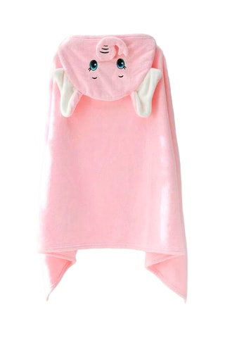 Cape de bain polaire - Rose