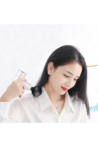 Mini pistolet de massage musculaire - Blanc