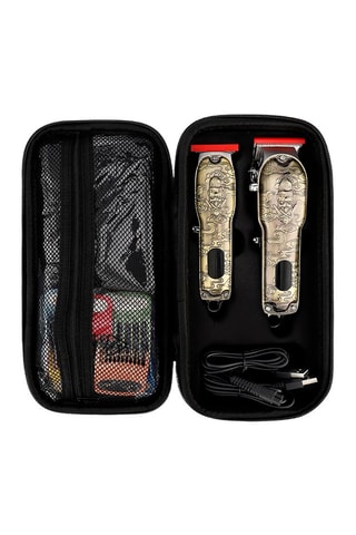 Tondeuse cheveux et barbe avec profileur et accessoires