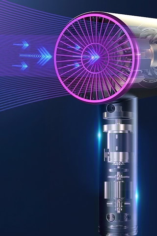 Sèche-cheveux - 1000 W - 2 vitesses