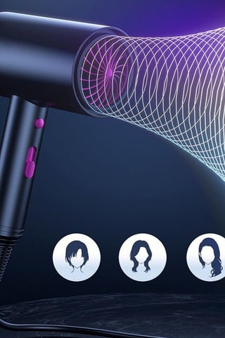 Sèche-cheveux - 1000 W - 2 vitesses