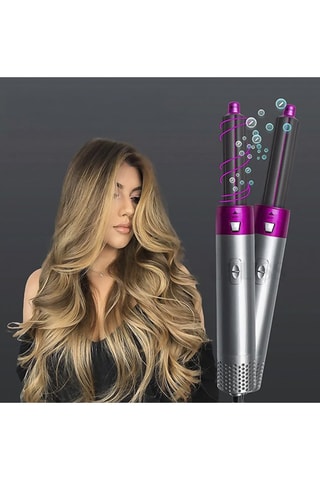 Sèche-cheveux 5-en-1 - Revêtement en céramique