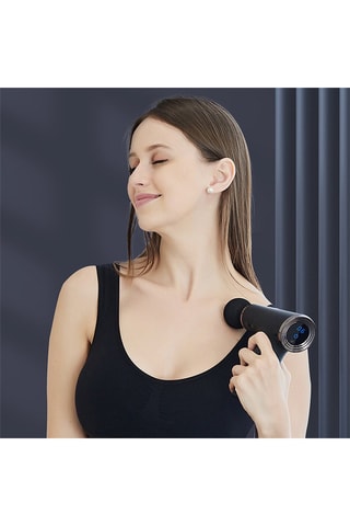 Mini pistolet de massage musculaire - Noir