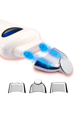 Appareil de massage à ultrasons pour le visage - Blanc