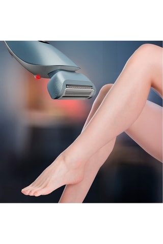 Epilateur avec base de chargement - Argenté