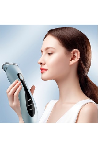 Epilateur avec base de chargement - Argenté