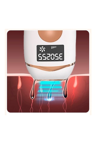 Épilateur à lumière pulsée IPL - 5 niveaux d'ajustement