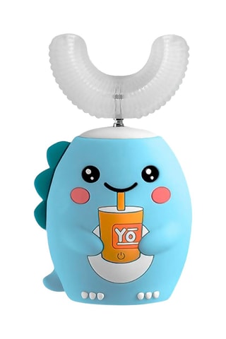 Brosse à dents électrique pour enfants - Bleu et blanc