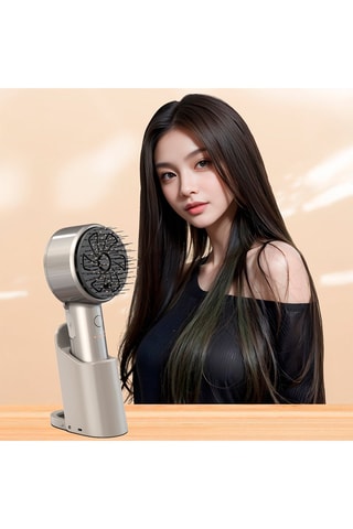 Peigne électrique - Argenté