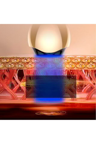 Appareil à ultrasons pour le visage - Doré