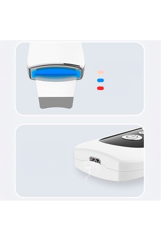 Epurateur de peau à ultrasons - Blanc