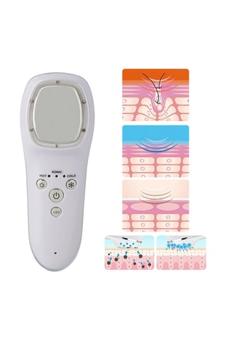 Instrument de beauté multifonctionnel et masseur sonique