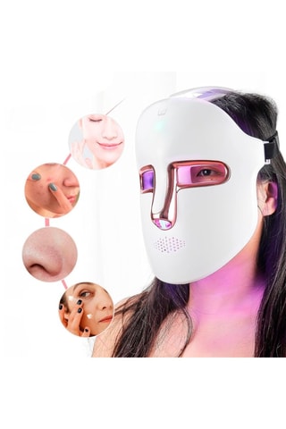 Masque facial LED - Blanc
