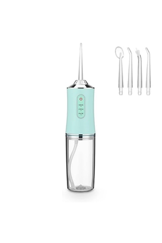 Hydropulseur oral portable - Bleu