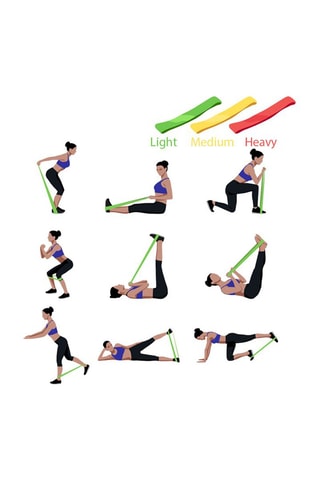 3 bandes élastiques fitness