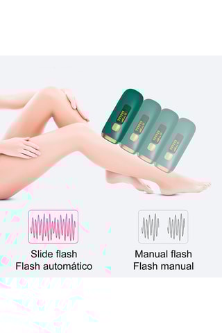Épilateur à lumière pulsée T4 - Vert émeraude