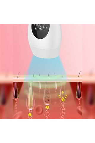 Epilateur à lumière pulsée - Blanc