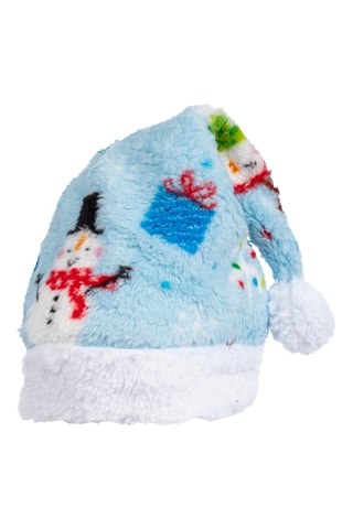 Bonnet de noël - Bleu