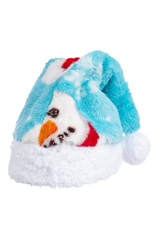 Bonnet de noël - Bleu