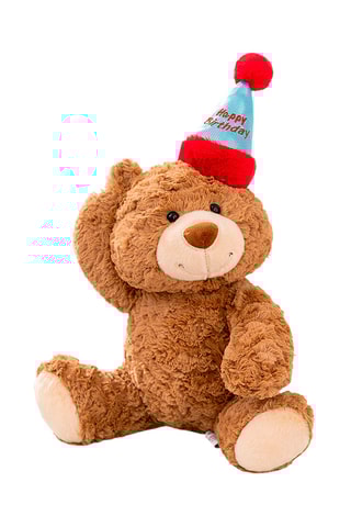 Peluche ours - Marron - 40 x 28 cm