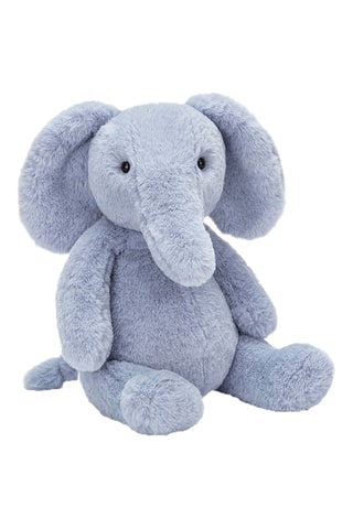 Peluche éléphant -  Violet - 45 x 35 cm