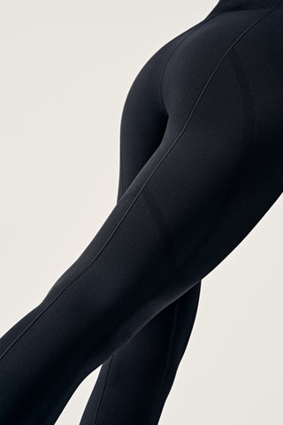 Leggings de cintura subida Viparita Preto