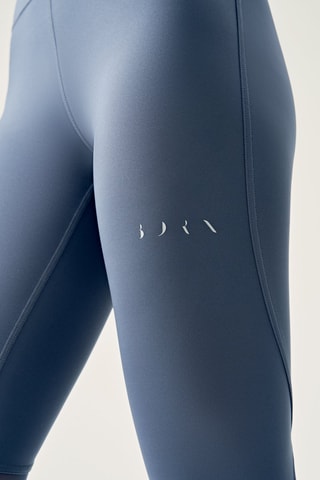 Leggings de cintura subida Karma Azul-celeste