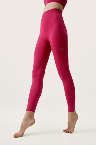 Leggings de cintura subida Viparita Vermelho 