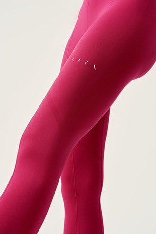 Leggings de cintura subida Viparita Vermelho 