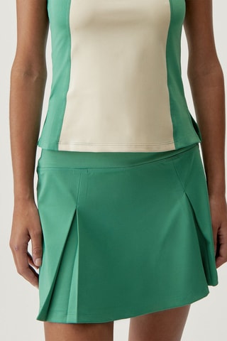 Saia efeito ilusório Laver Turquesa