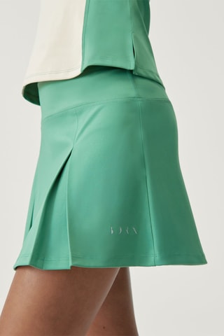 Saia efeito ilusório Laver Turquesa