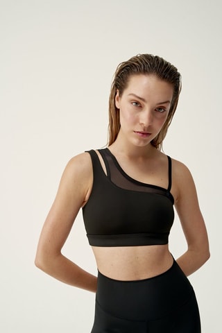 Soutien desportivo push-up Karma Preto