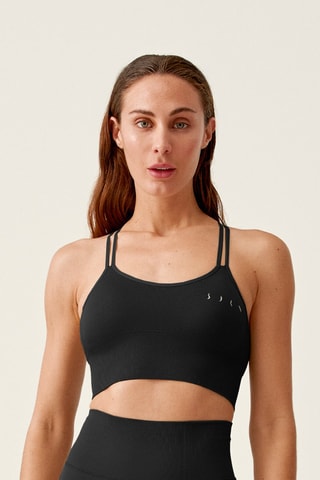 Soutien desportivo push-up Sunset Preto