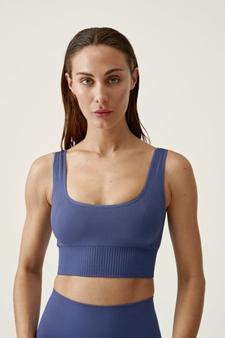 Soutien desportivo push-up Yami Azul-marinho