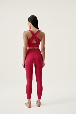 Leggings de cintura subida Frida Vermelho
