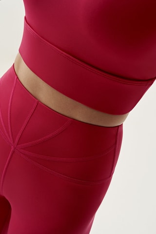 Leggings de cintura subida Frida Vermelho