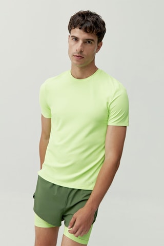 T-shirt Nadym - Amarelo-fluorescente