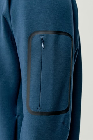  Sweat com capuz Amur - Azul