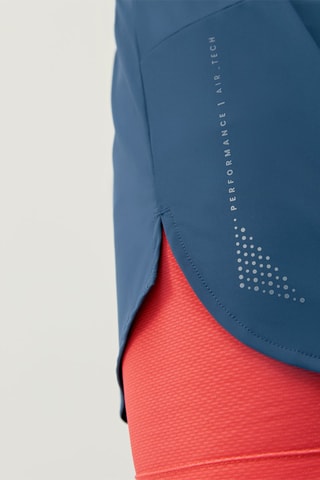 Calções Ontario - Azul e coral