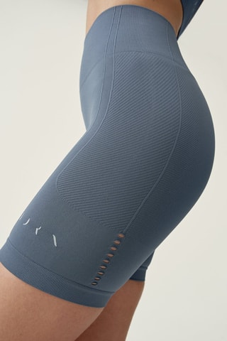 Calções de ciclista cintura subida Soma Azul 