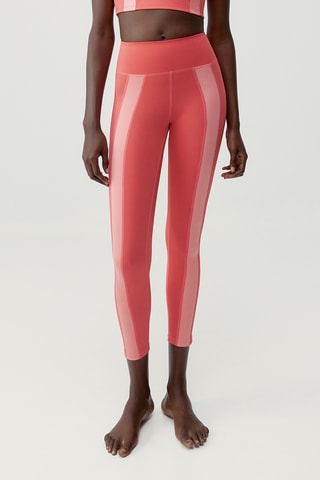 Leggings 7/8 de cintura alta Bindi - Rosa